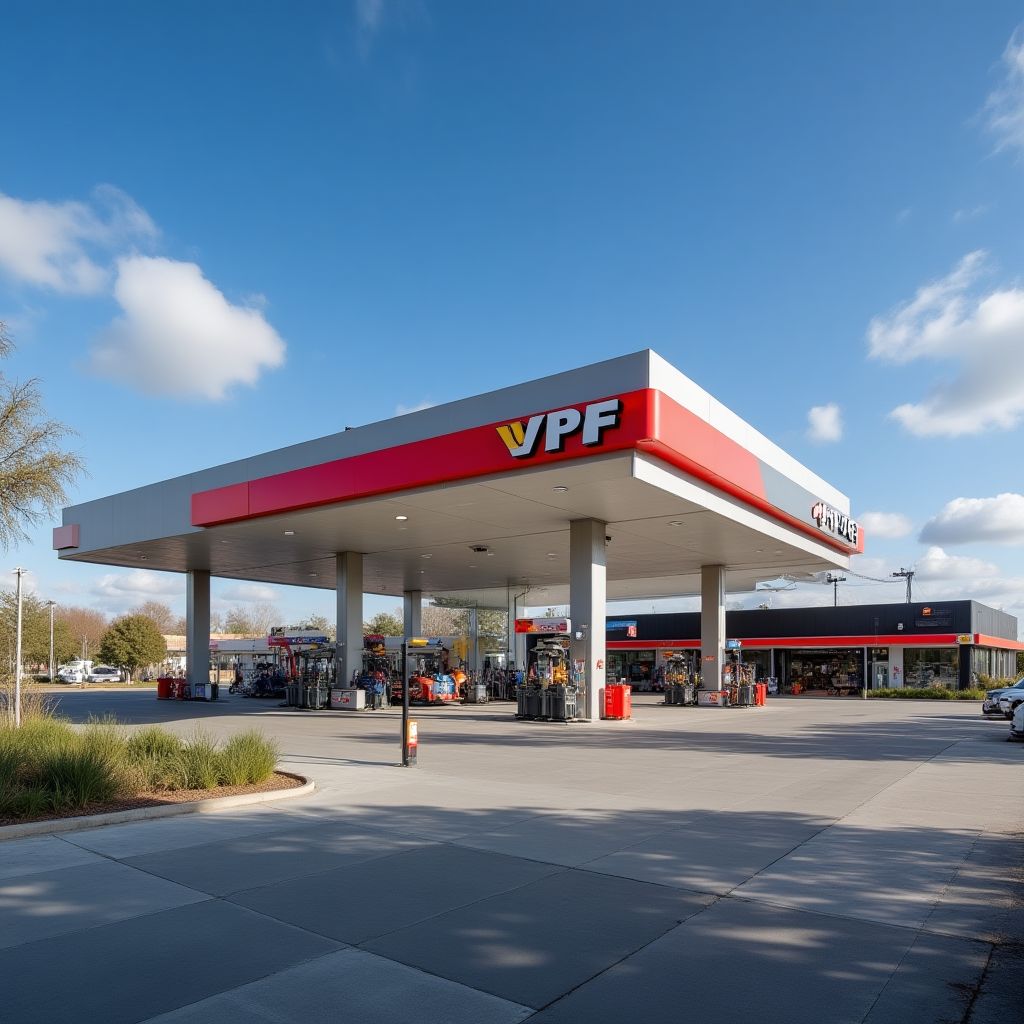 Surtidor de combustible YPF